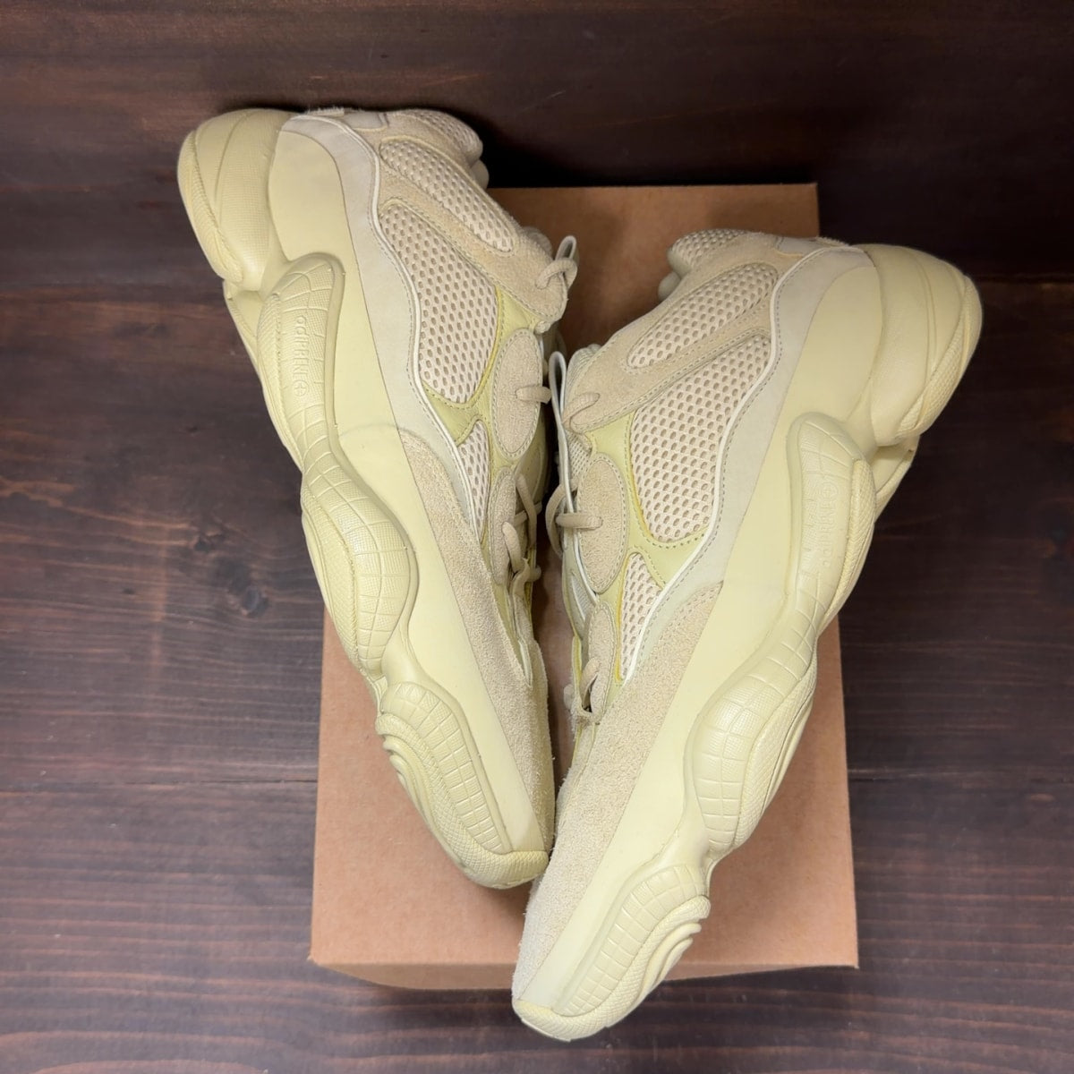 adidas Yeezy 500 'Super Moon Yellow' 2024 Size 14 - Image 2