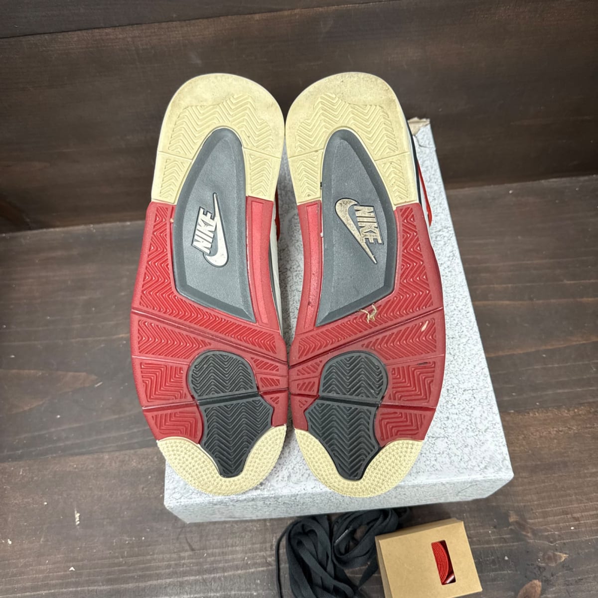 Jordan 4 Retro OG Nigel Sylvester Brick After Brick Size 10 (Pre-Owned) - box
