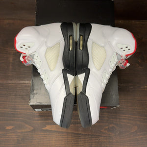Jordan 5 Retro Fire Red Silver Tongue (2020) - Image 4