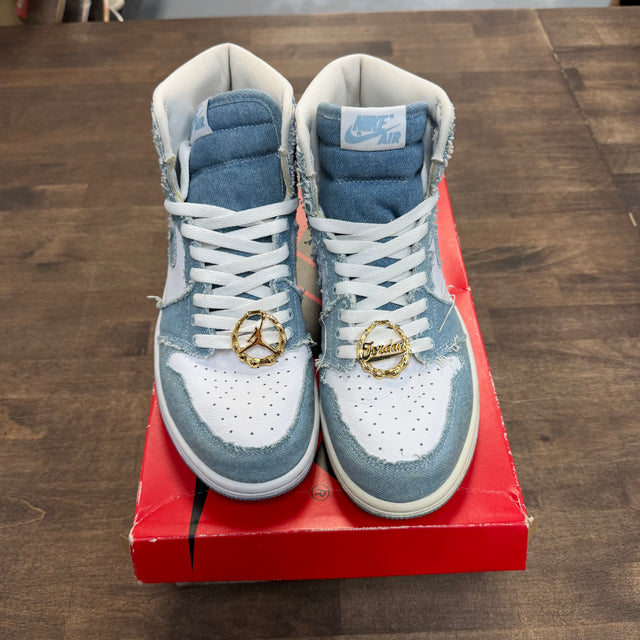 Denim Jordan 1 High (W) (USED)