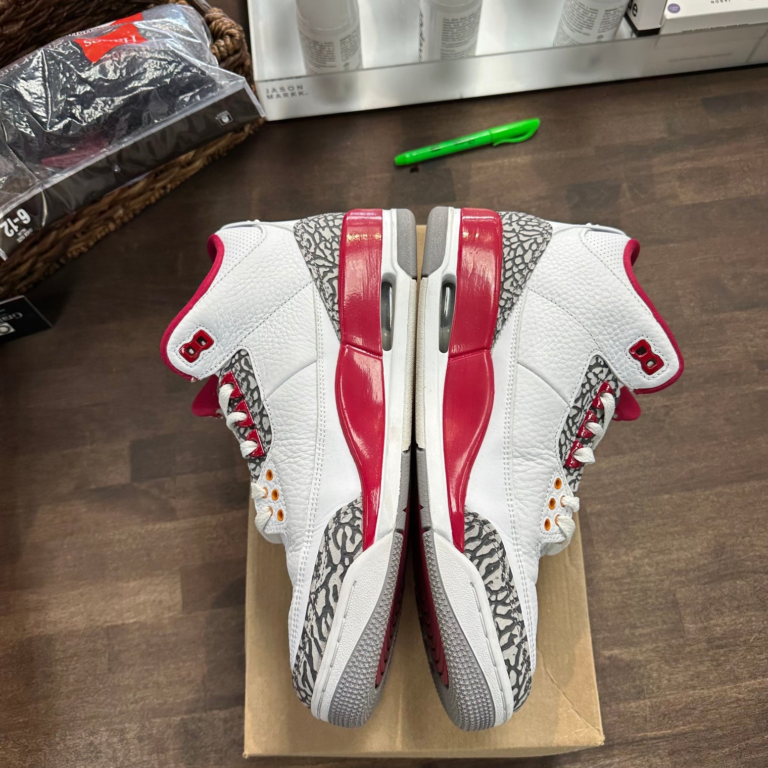 Cardinal Jordan 3 Retro (USED, No Box)