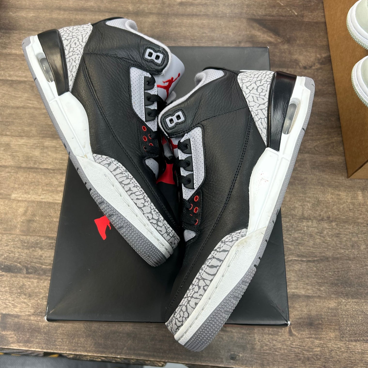 Black Cement Jordan 3 (2024) (USED)