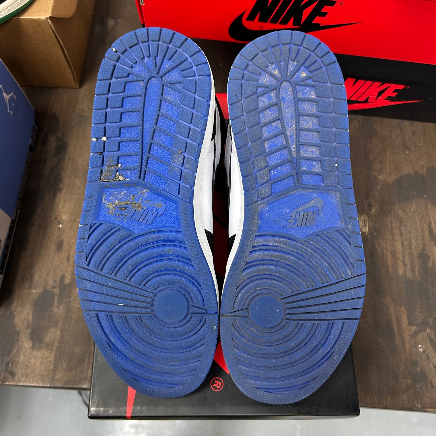 Royal Toe Jordan 1 High (USED)