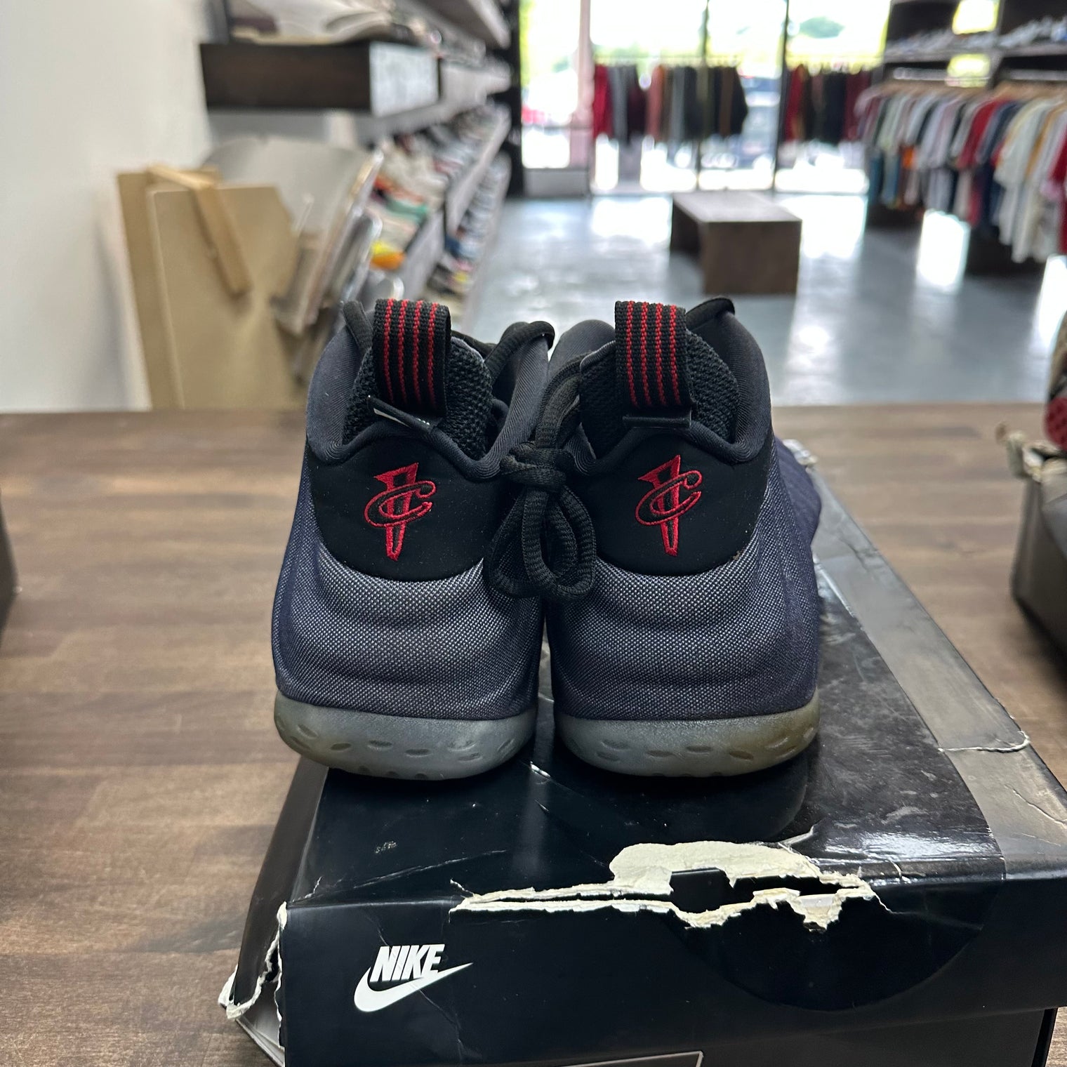 Denim Nike Foamposite One (USED)