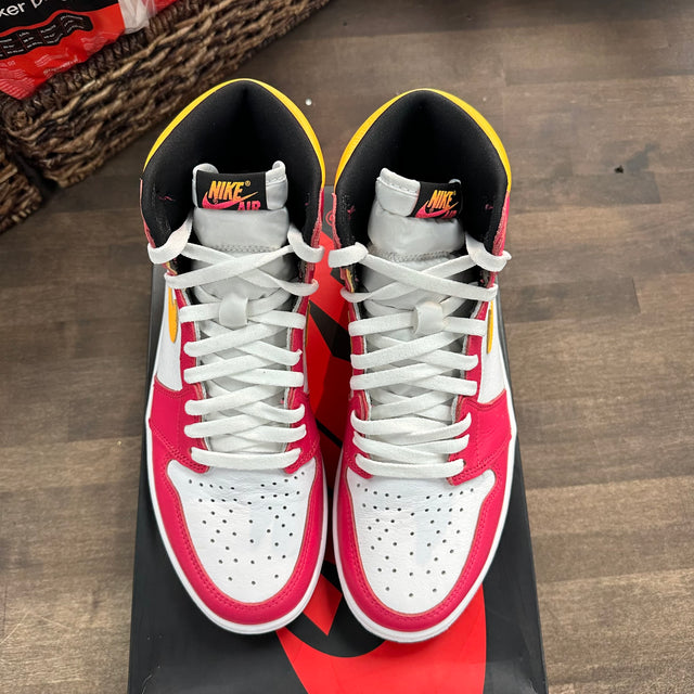 Light Fusion Red Jordan 1 High Retro (USED)