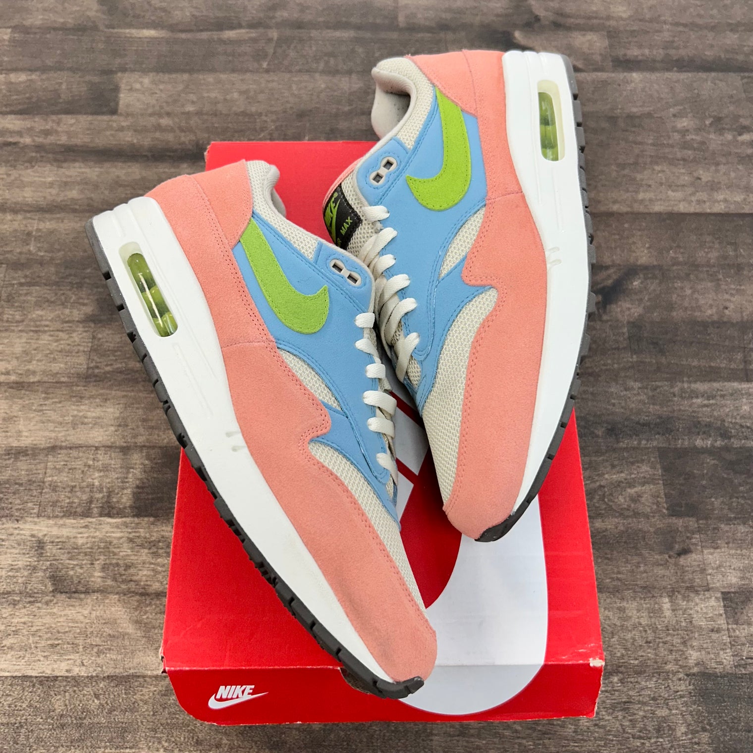 Light Madder Root Worn Blue Air Max 1 (USED)