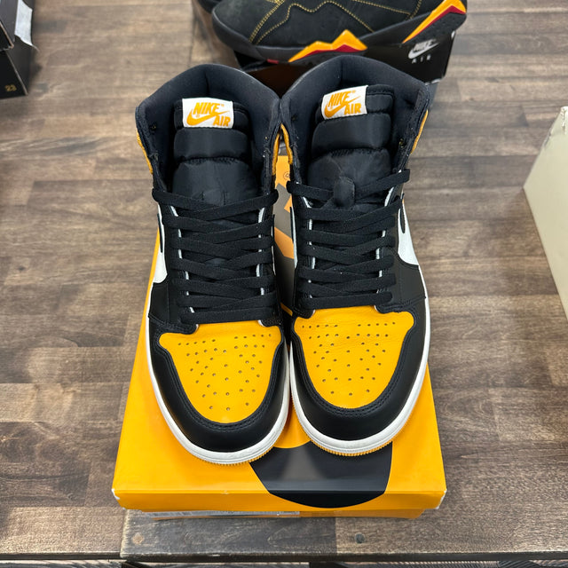Air Jordan 1 High Taxi Yellow Toe (USED)