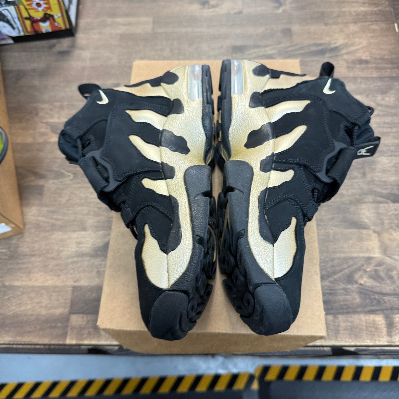 Black Vegas Gold Nike Air DT Max 96 (USED, No Box)