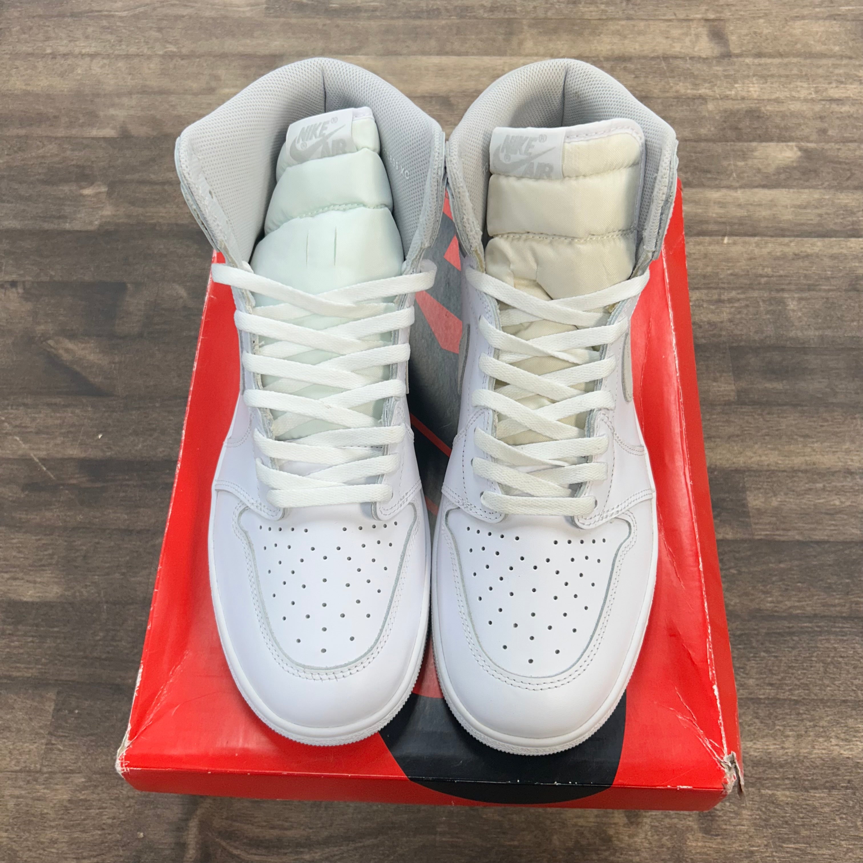 Jordan Neutral Grey Jordan 1 Retro High '85 (USED) Size 13 (Pre-Owned) - Image 2