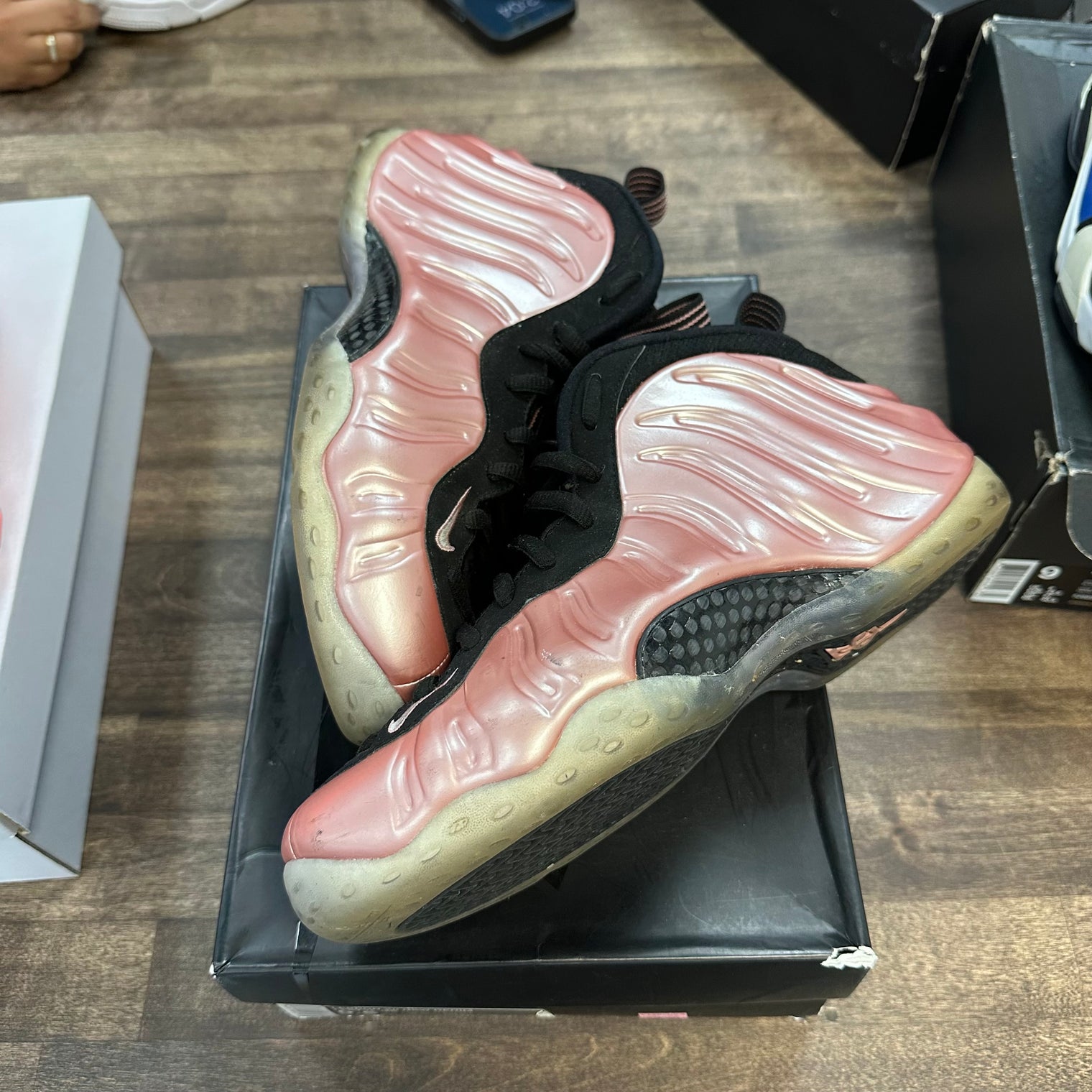 Rust Pink Air Foamposite One (USED, Replacement Box)