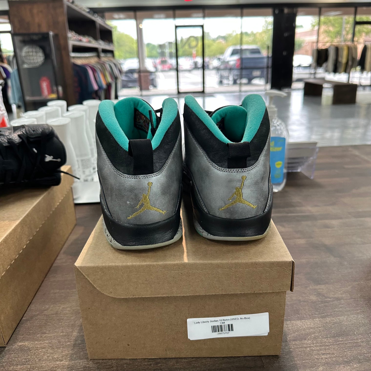 Lady Liberty Jordan 10 Retro (USED, No Box)