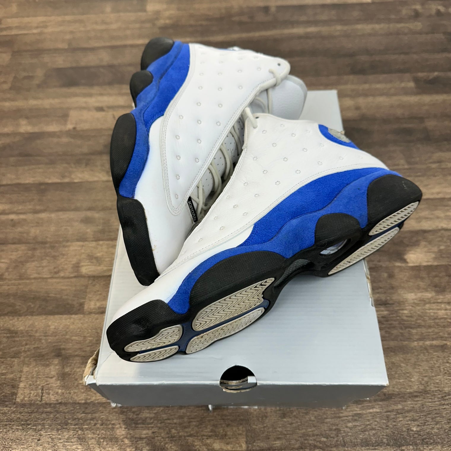 White Hyper Royal Jordan 13 (USED)