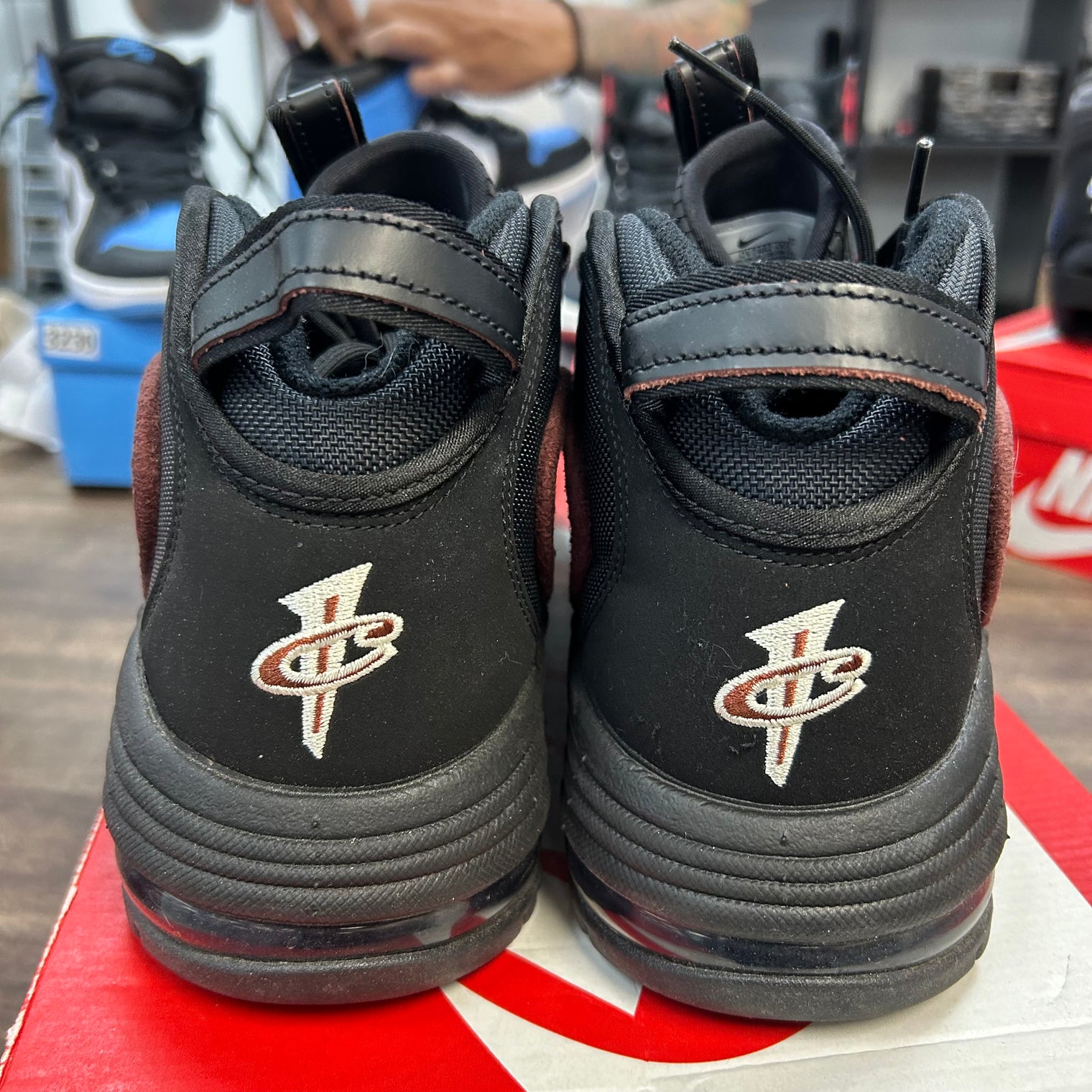 Black Faded Spruce Anthracite Dark Pony Air Max Penny 1 (USED)