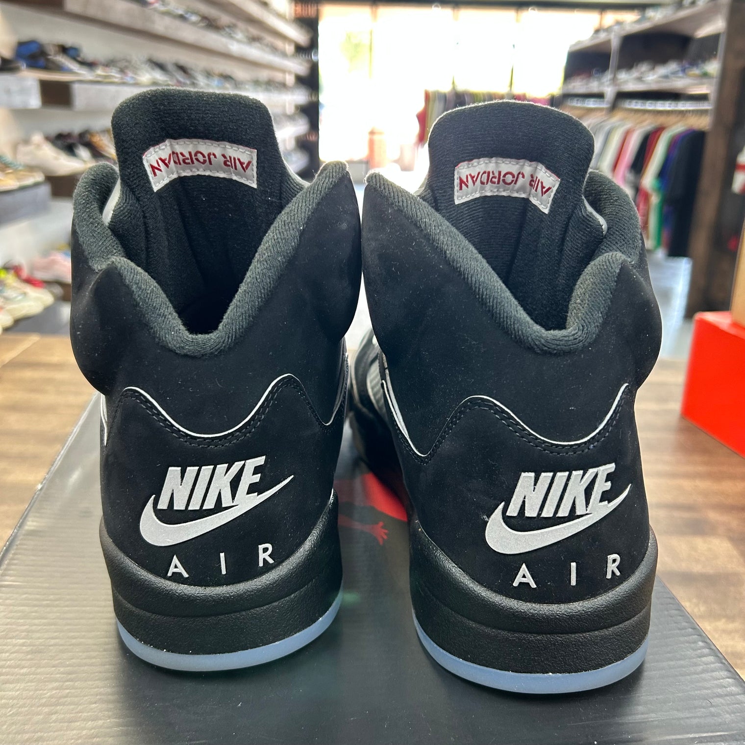 Black Metallic Jordan 5 (2025) (USED)