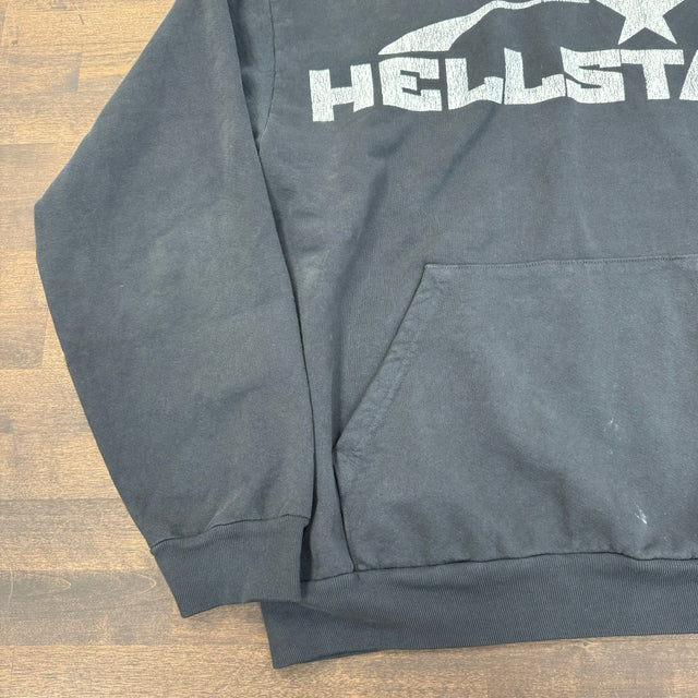 Hellstar Basic Hoodie Washed Black (USED)