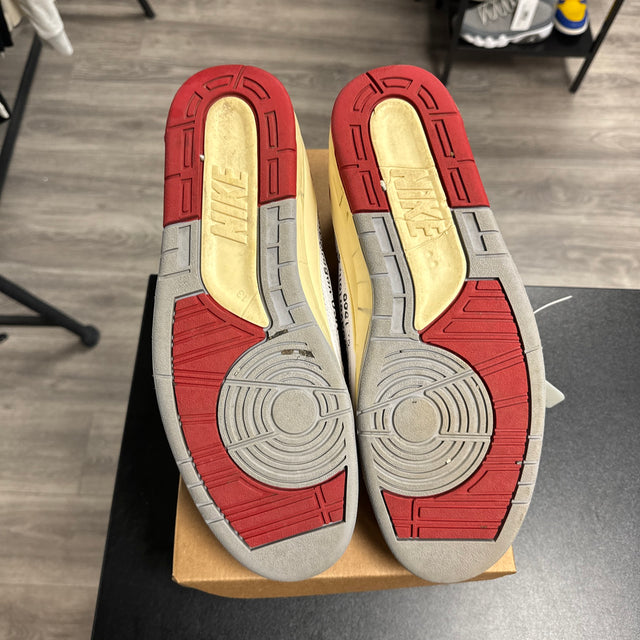 Off-White Jordan 2 White Varsity Red (USED, No Box)