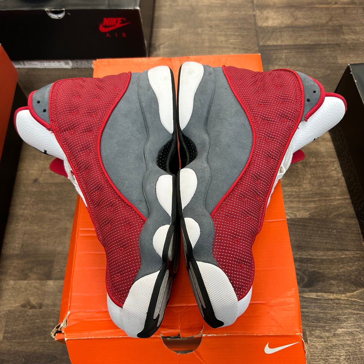 Gym Red Flint Jordan 13 Retro (USED, Replacement Box)