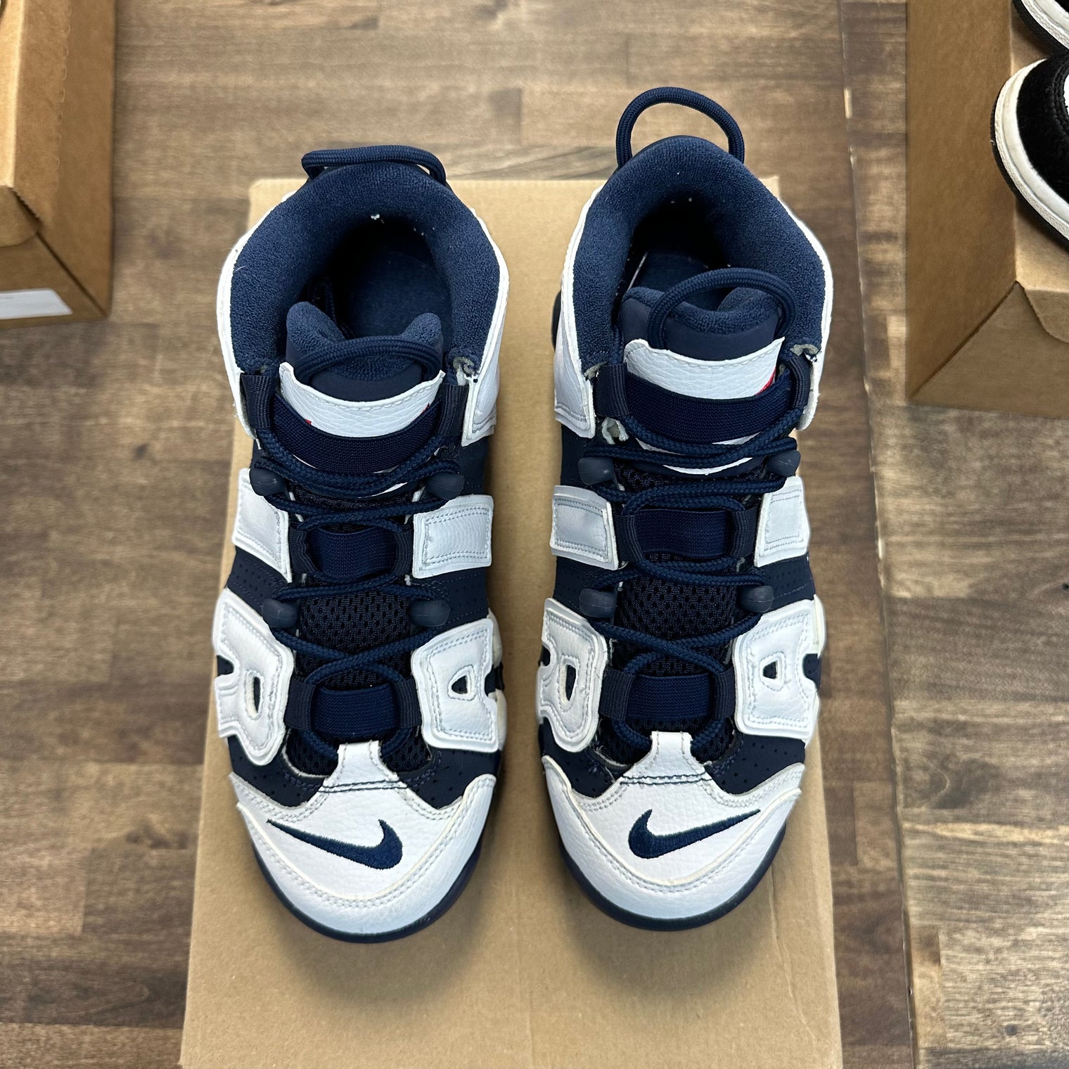 Olympic Nike Air More Uptempo (2020) (GS) (Lightly Worn, No Box)
