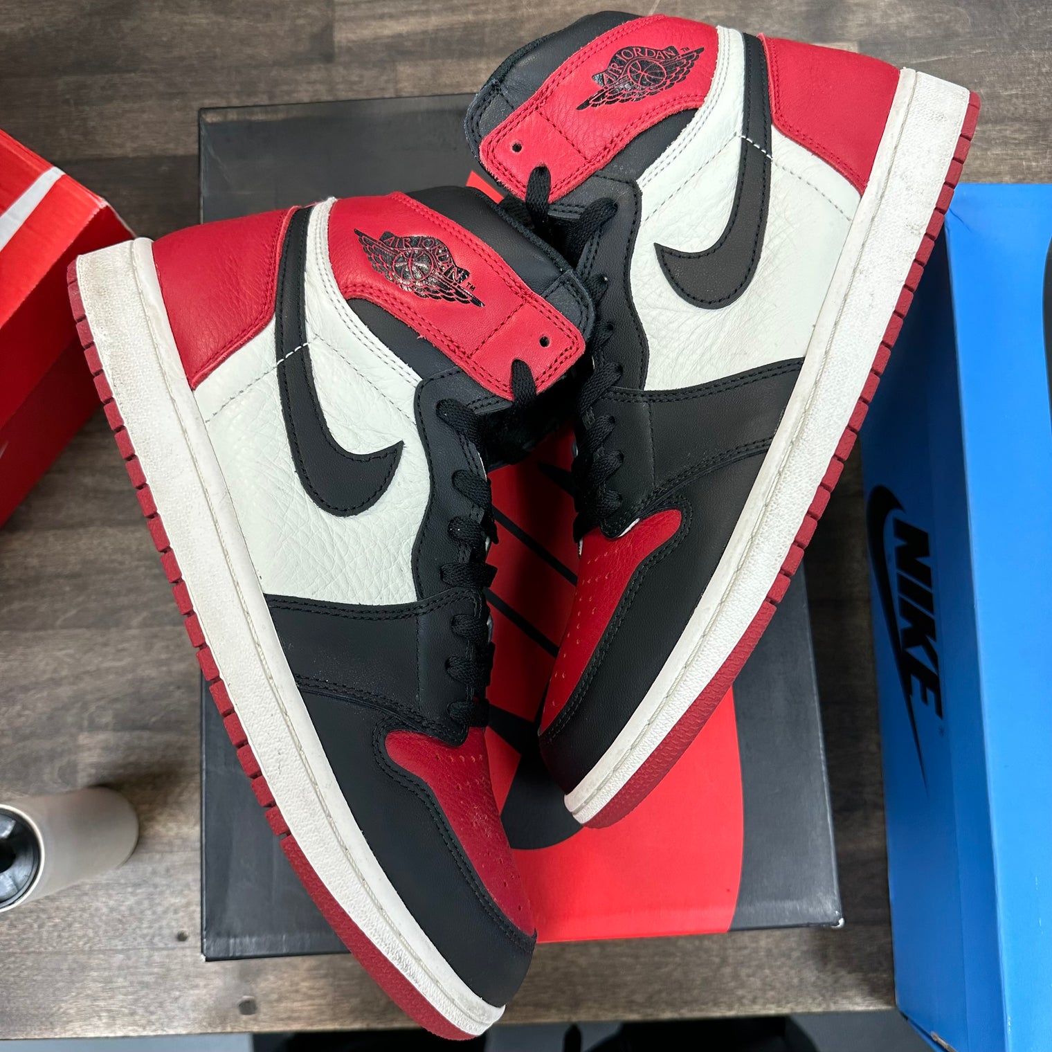 Bred Toe Jordan 1 High (USED)