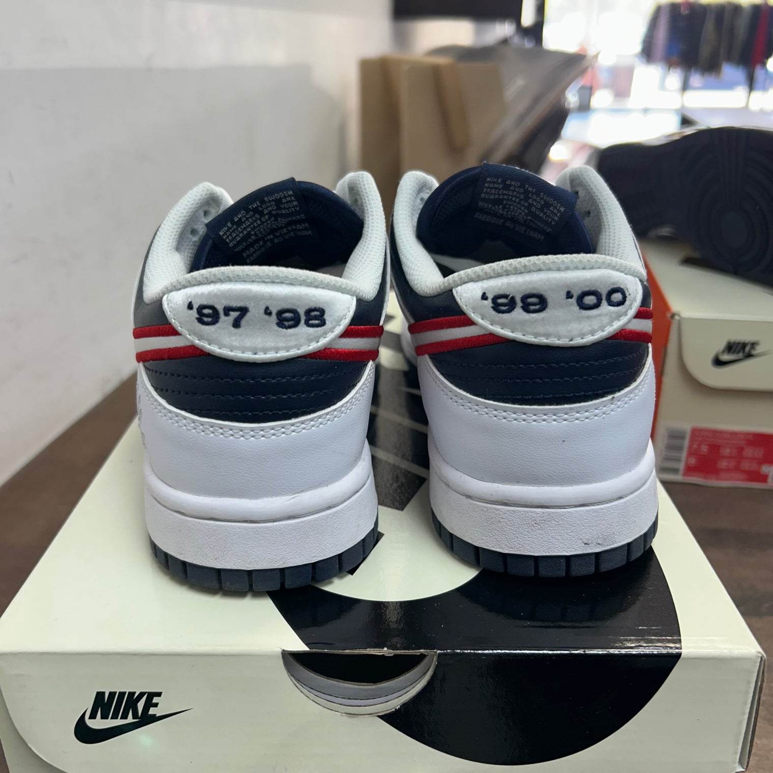 (W) Houston Comets Four Peat Dunk Low (USED)