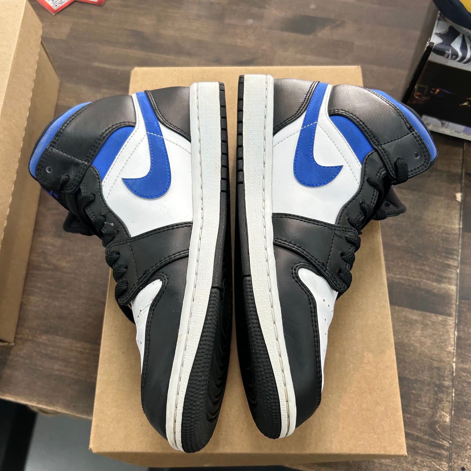 Racer Blue Jordan 1 Mid (USED, No Box)