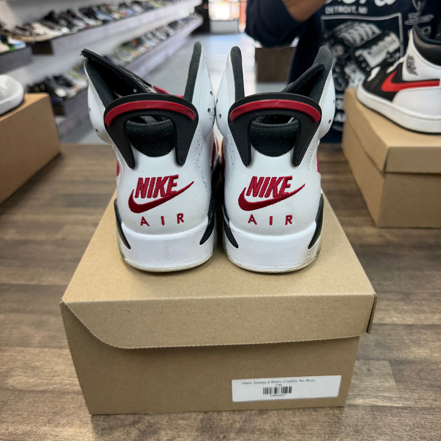 Carmine Jordan 6 Retro (USED, No Box)