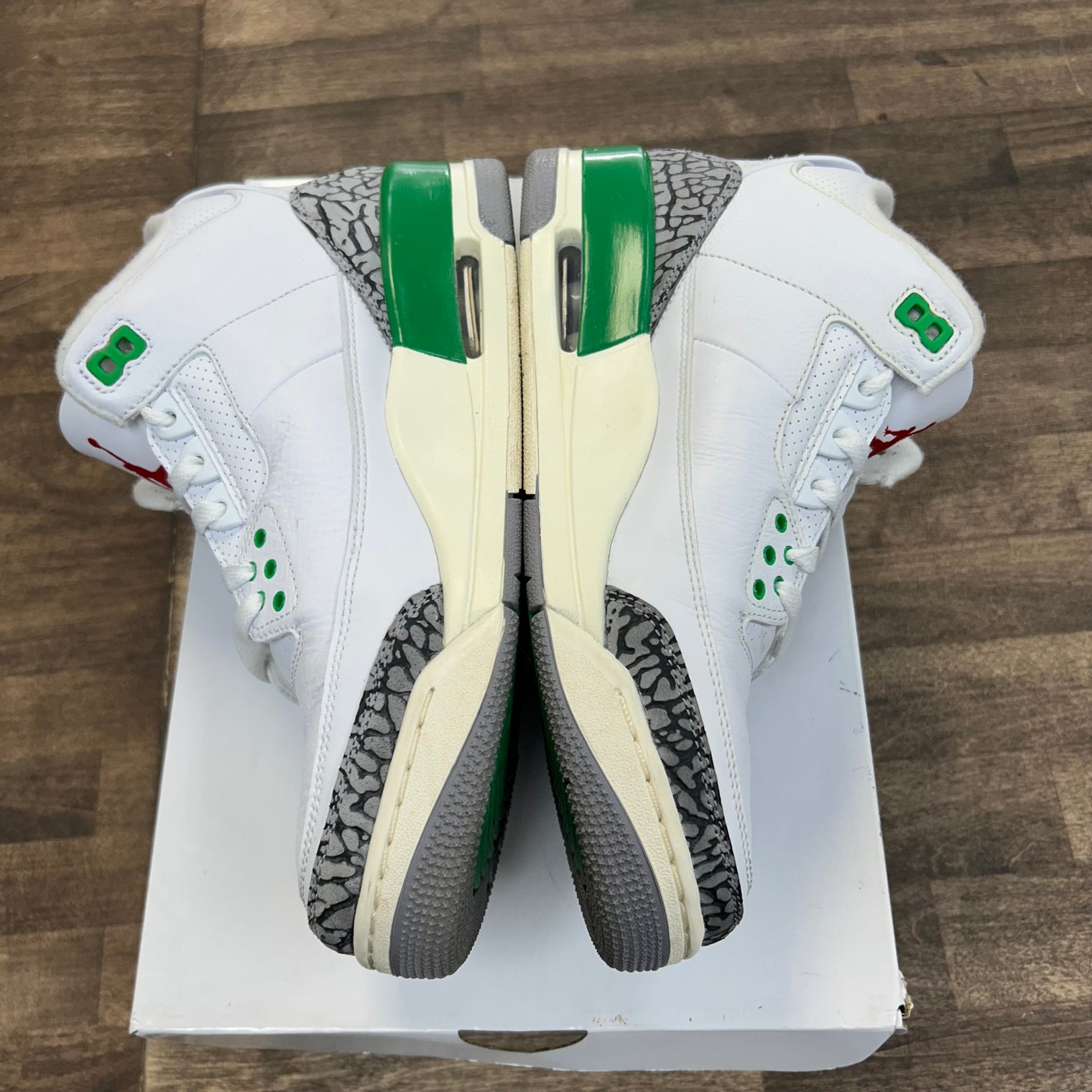 Lucky Green Jordan 3 Retro (W) (USED)