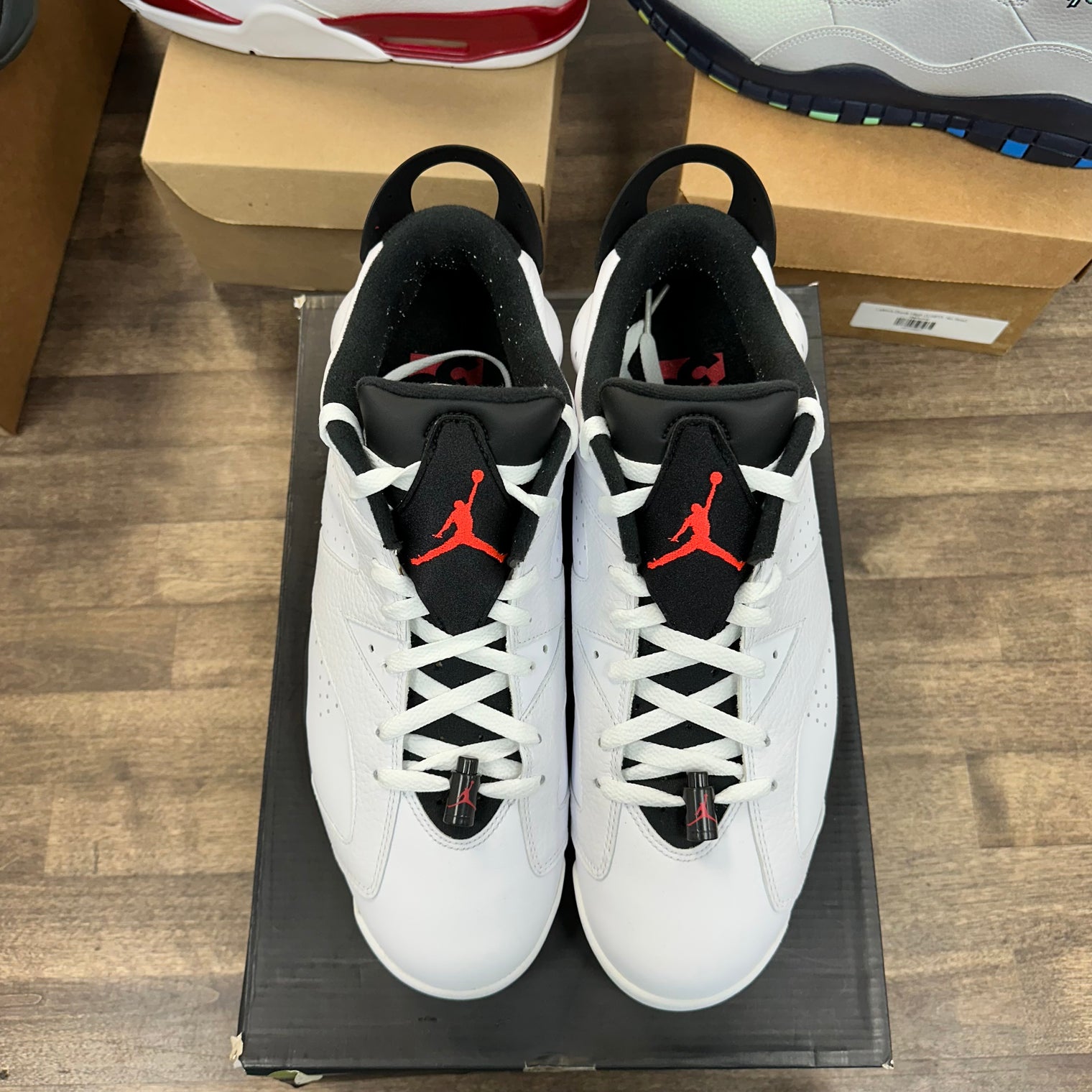 Infrared White Jordan 6 Retro Low (USED)