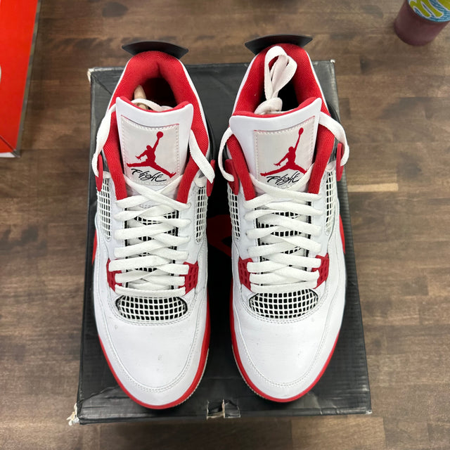 Fire Red Jordan 4 2020 (USED, Replacement Box)