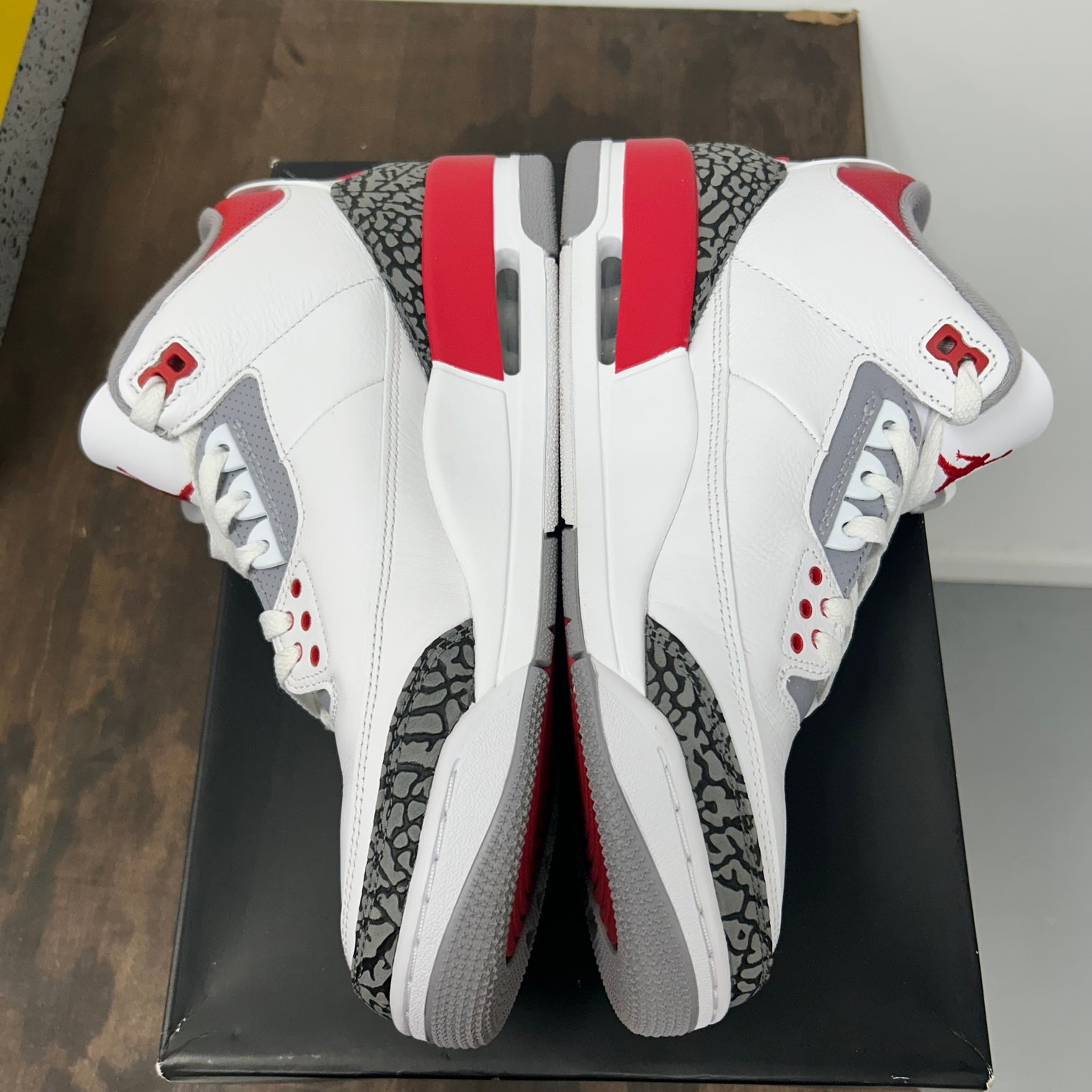Fire Red Jordan 3 (USED)