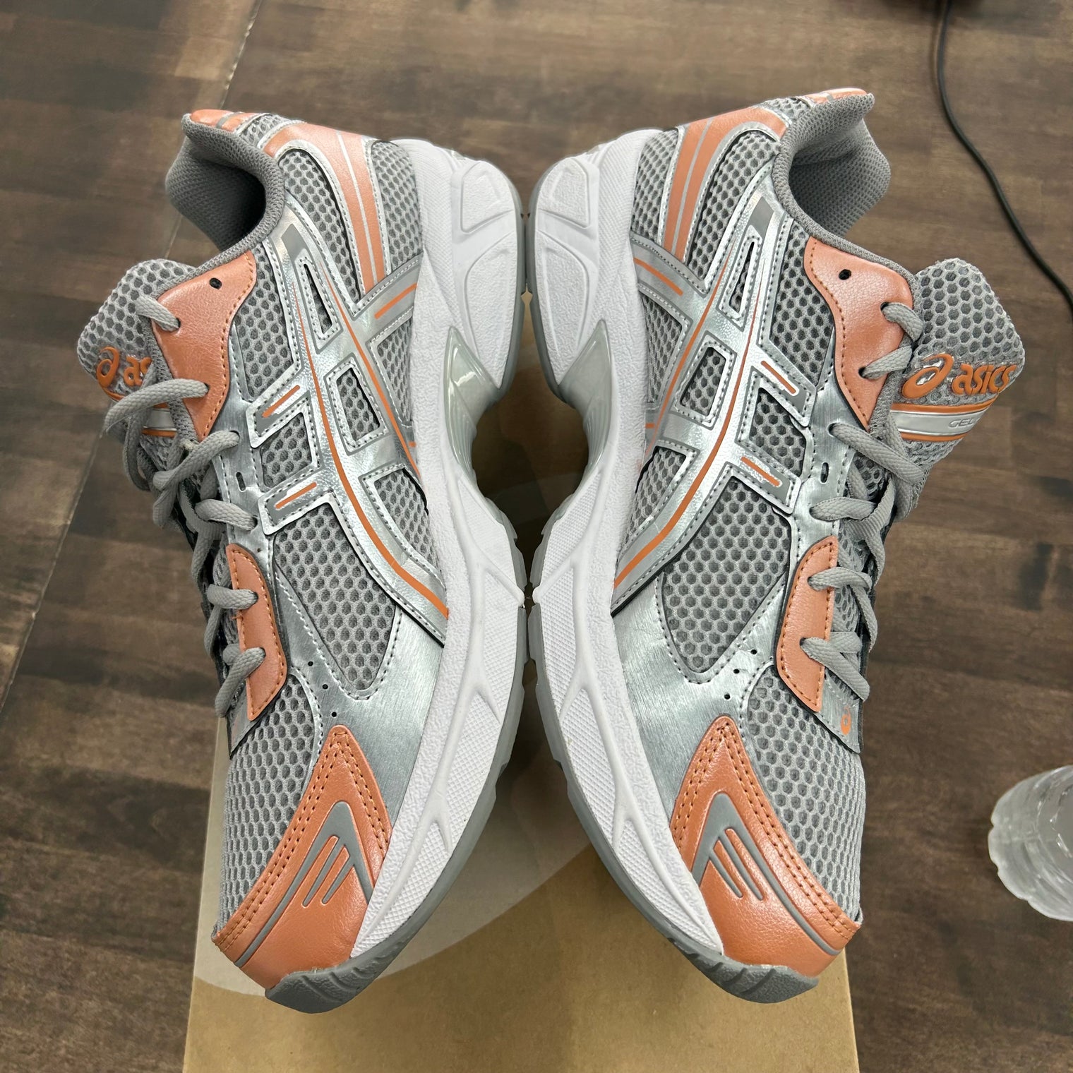 Cement Grey Rust Orange Asics Gel 1130 (USED)