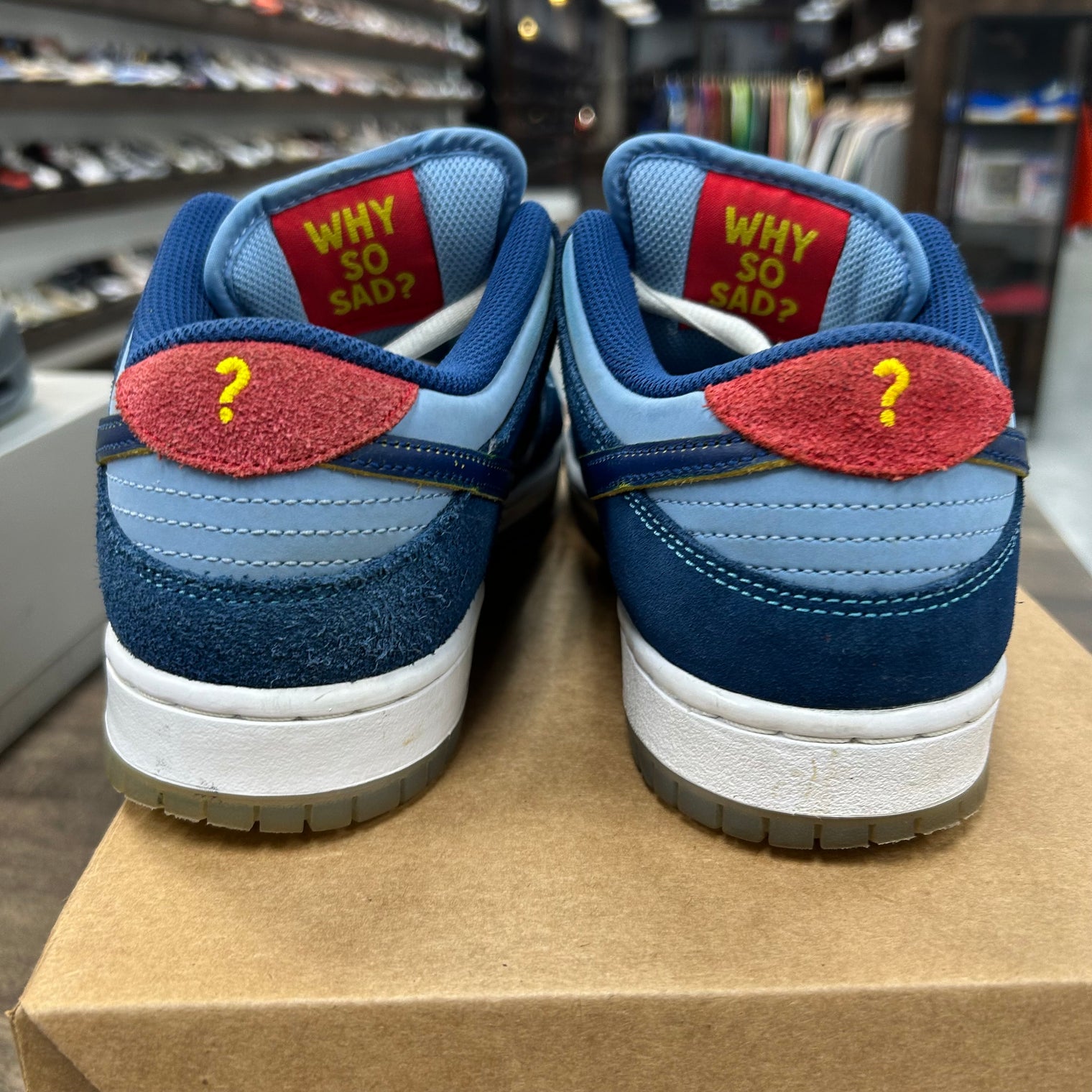 Why So Sad? Nike SB Dunk Low (USED, No Box)