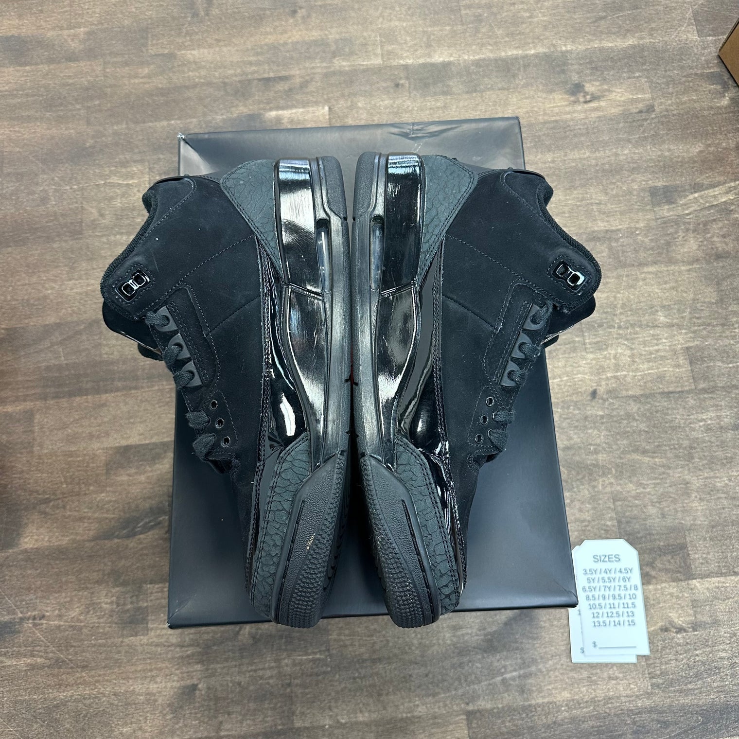 Black Cat Jordan 3 Retro (2025) (USED)