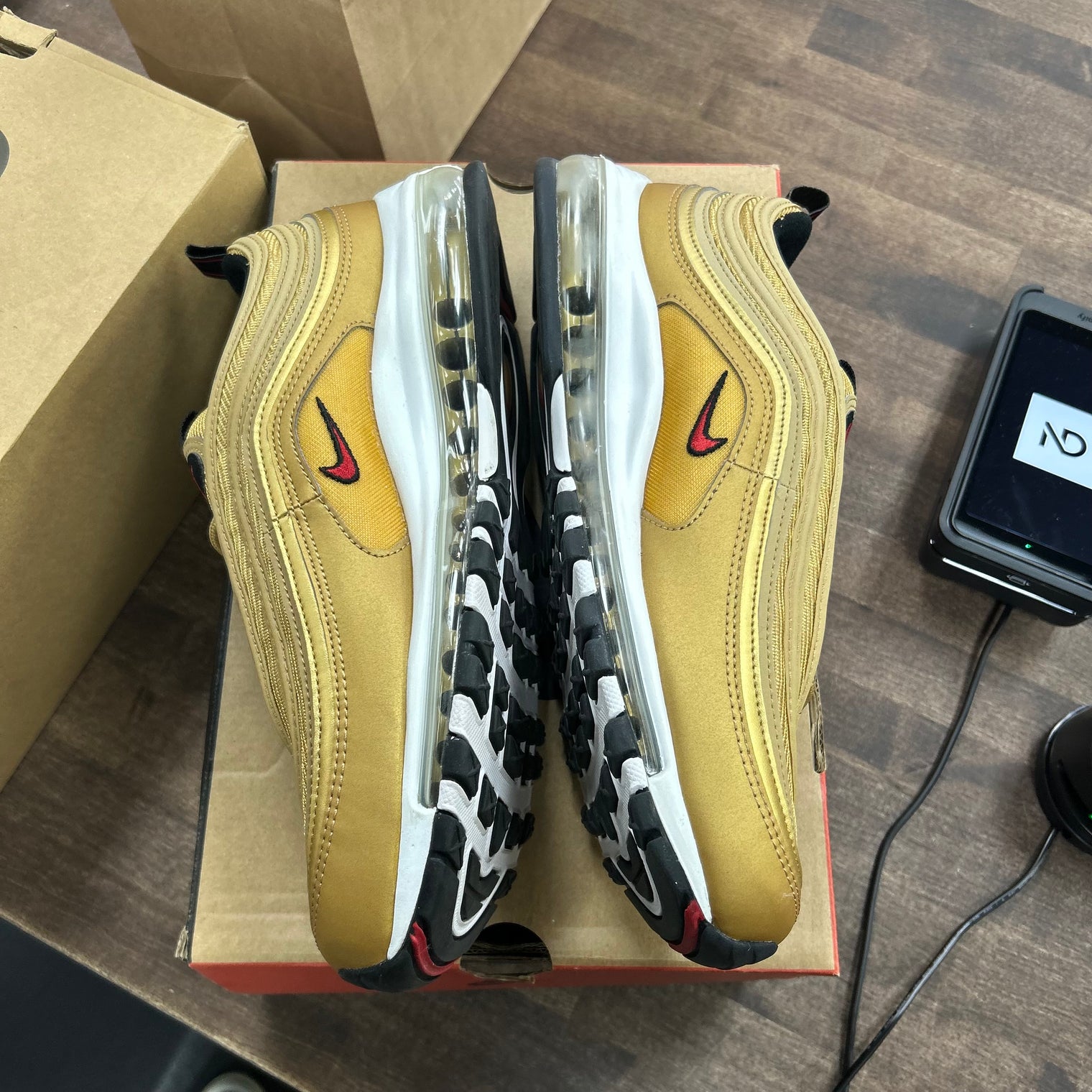 Nike Air Max 97 OG Golden Bullet (2023) (US 10.5) (Lightly Worn)