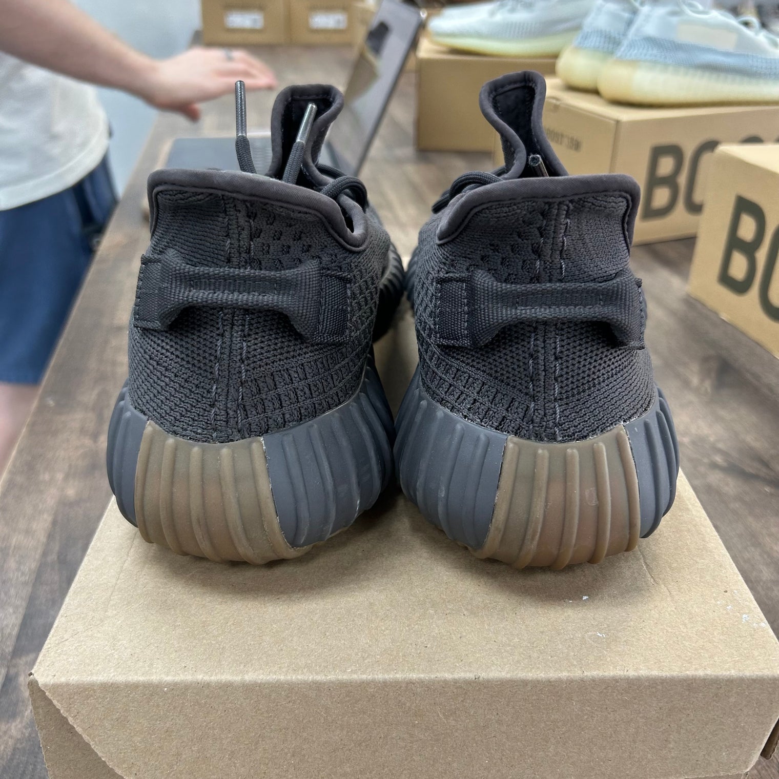 Cinder Reflective Yeezy 350 (USED,No Box)