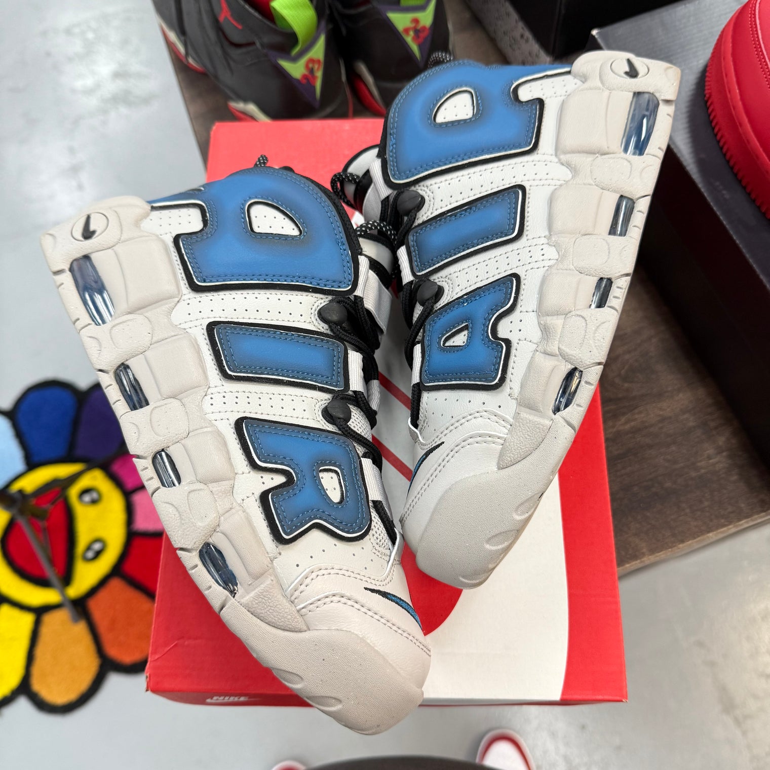 Industrial Blue Air More Uptempo (USED)