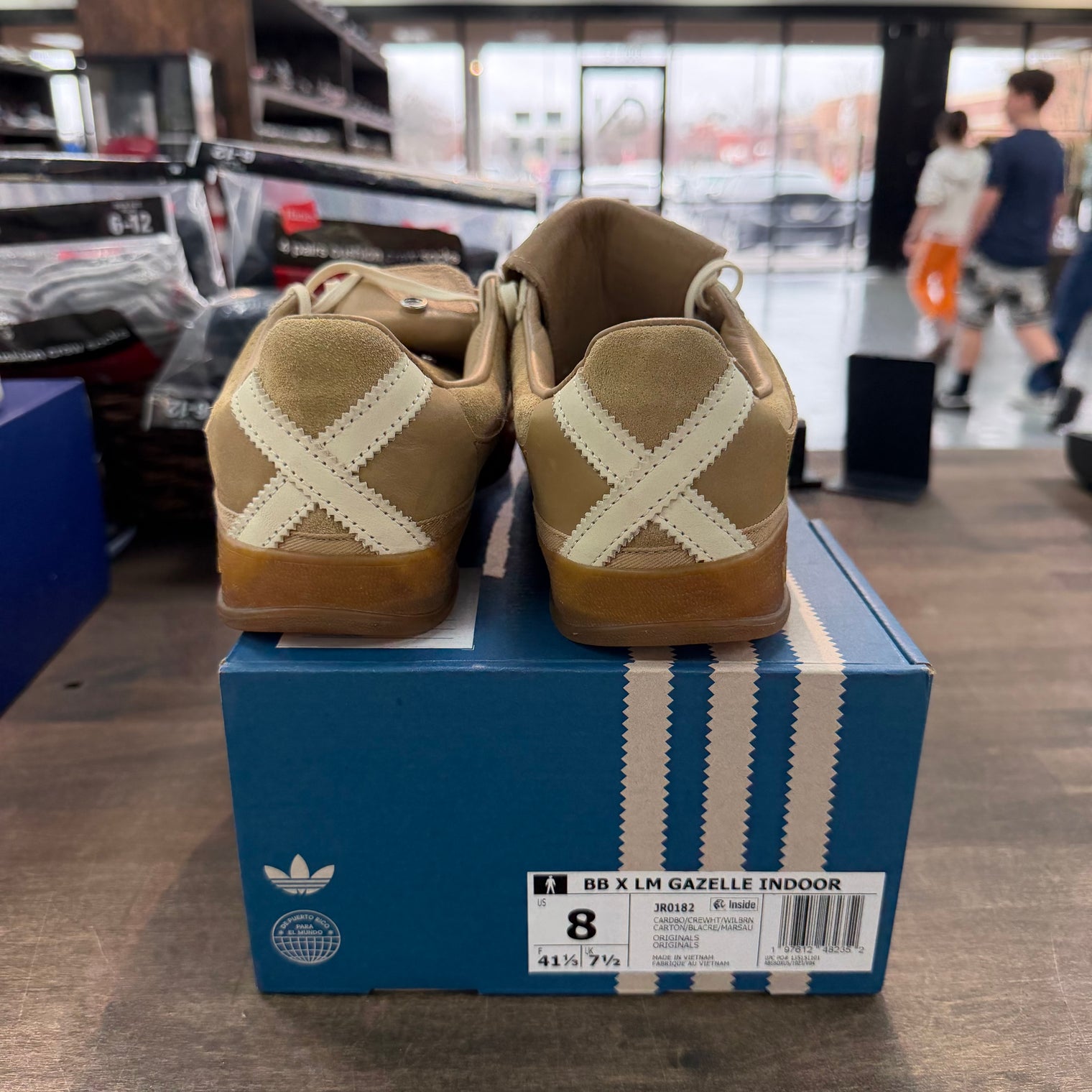 adidas Gazelle Indoor Bad Bunny Lionel Messi La Voz De Los Fans (US 8) (USED)