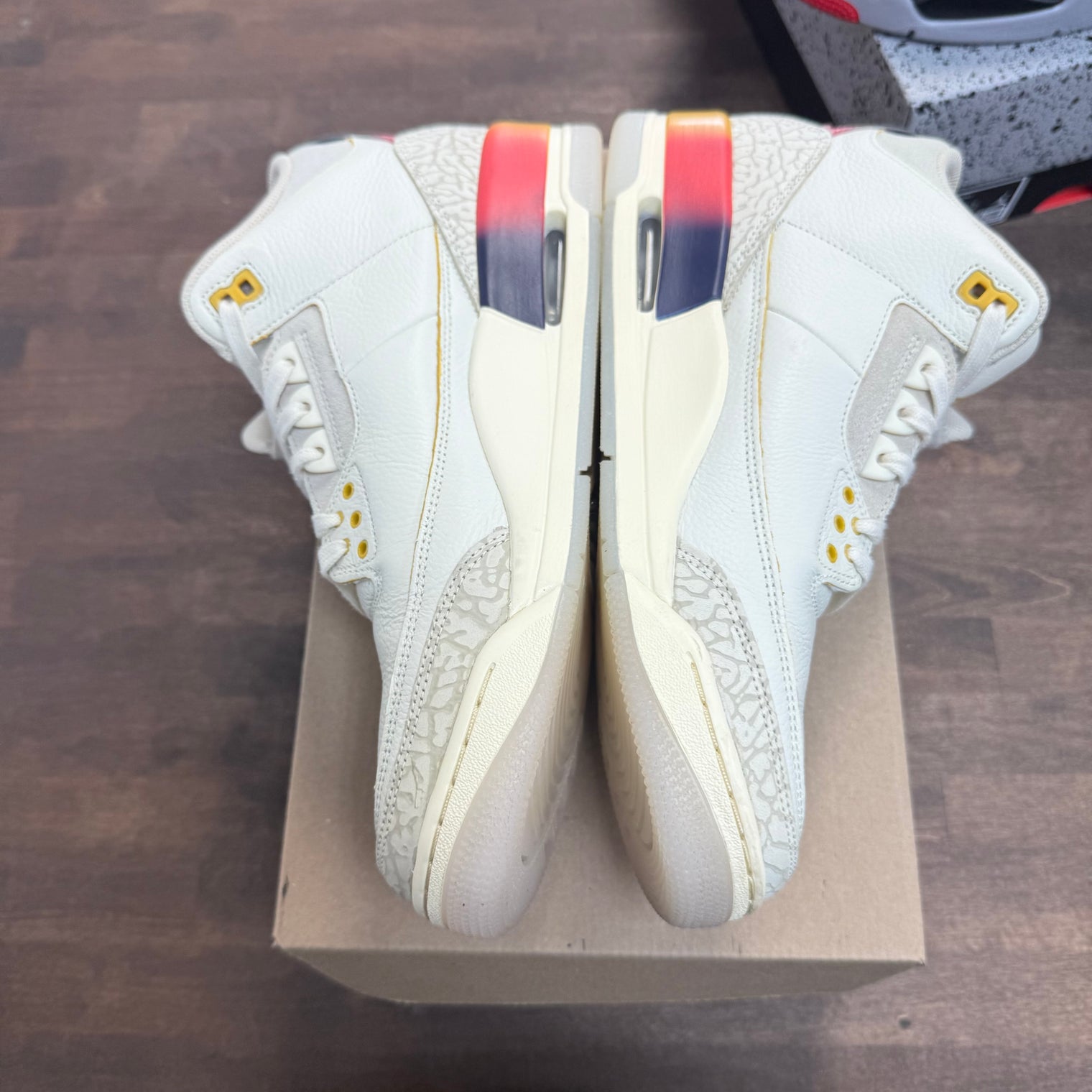 J Balvin x Jordan 3 Retro Sunset (USED, No Box)