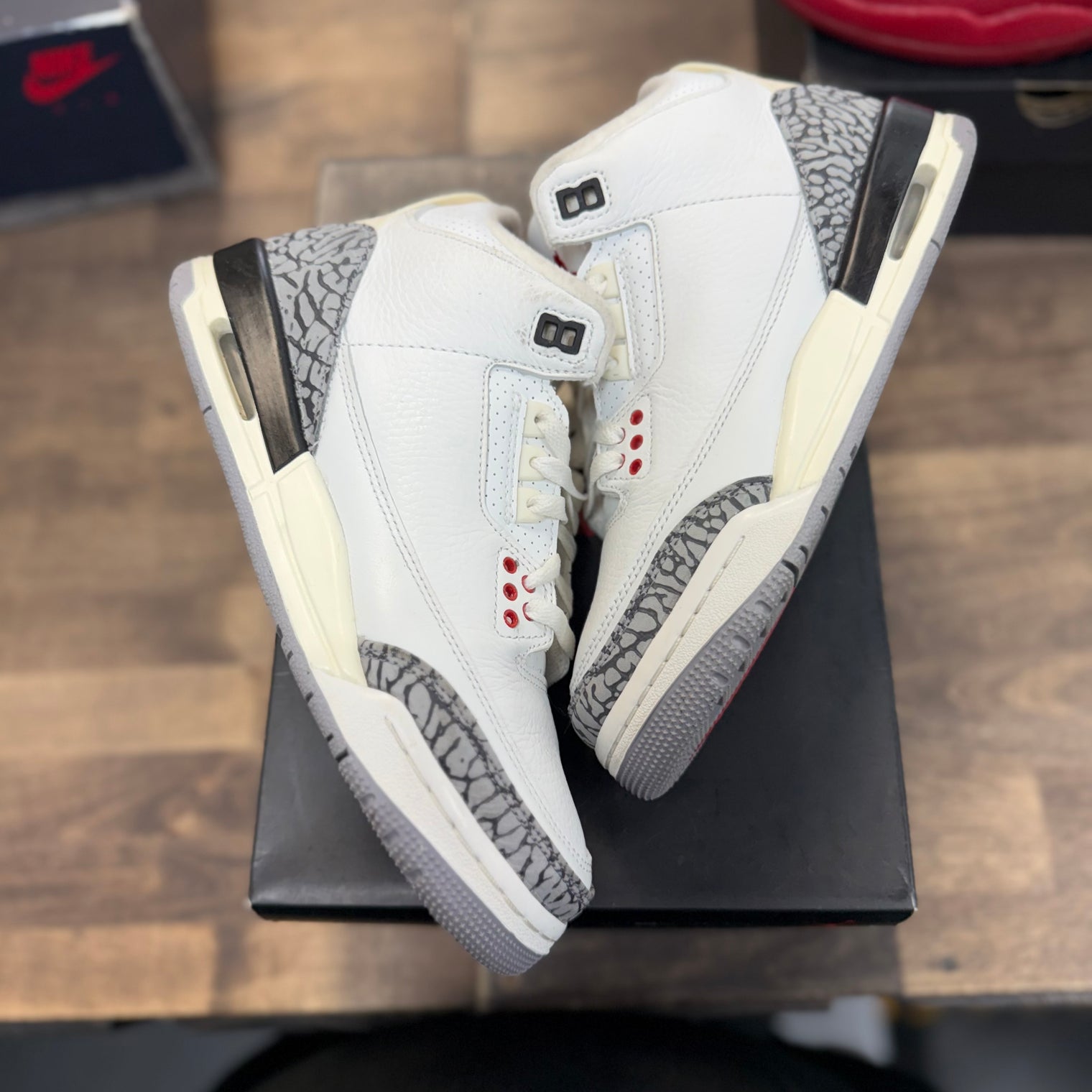 (GS) White Cement Jordan 3 Reimagined (USED)