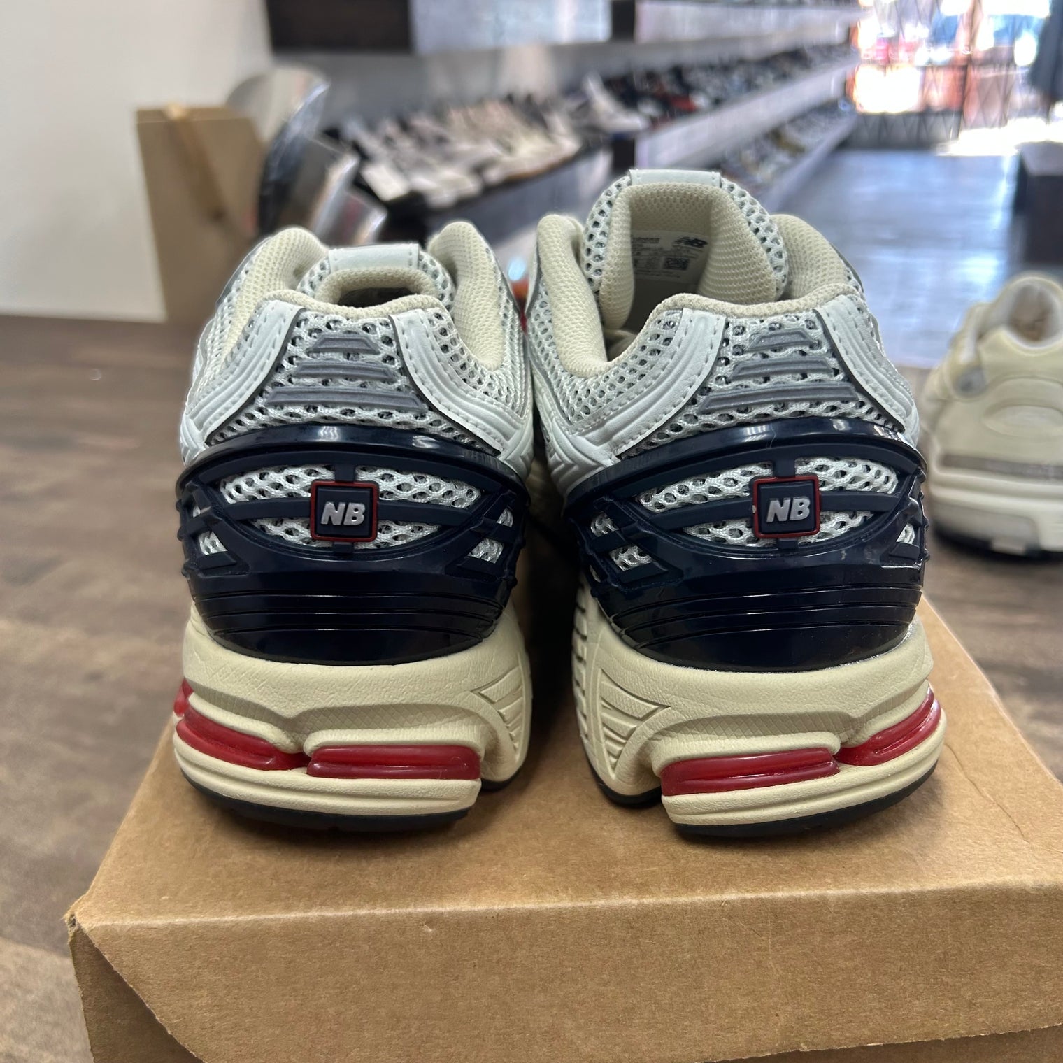 Sea Salt Eclipse True Red New Balance 1906R (USED, No Box)