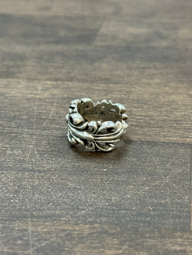 Size 6 | Chrome Hearts Double Floral Ring (USED)