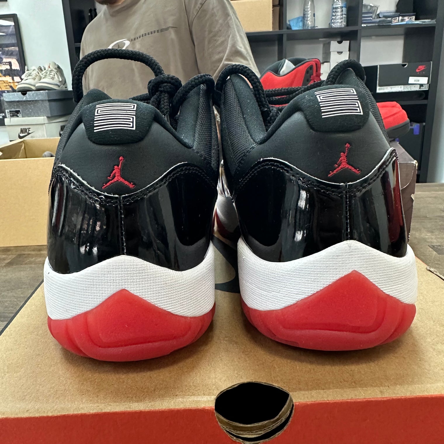 Bred Jordan 11 Retro Low (2025) (Lightly Worn)