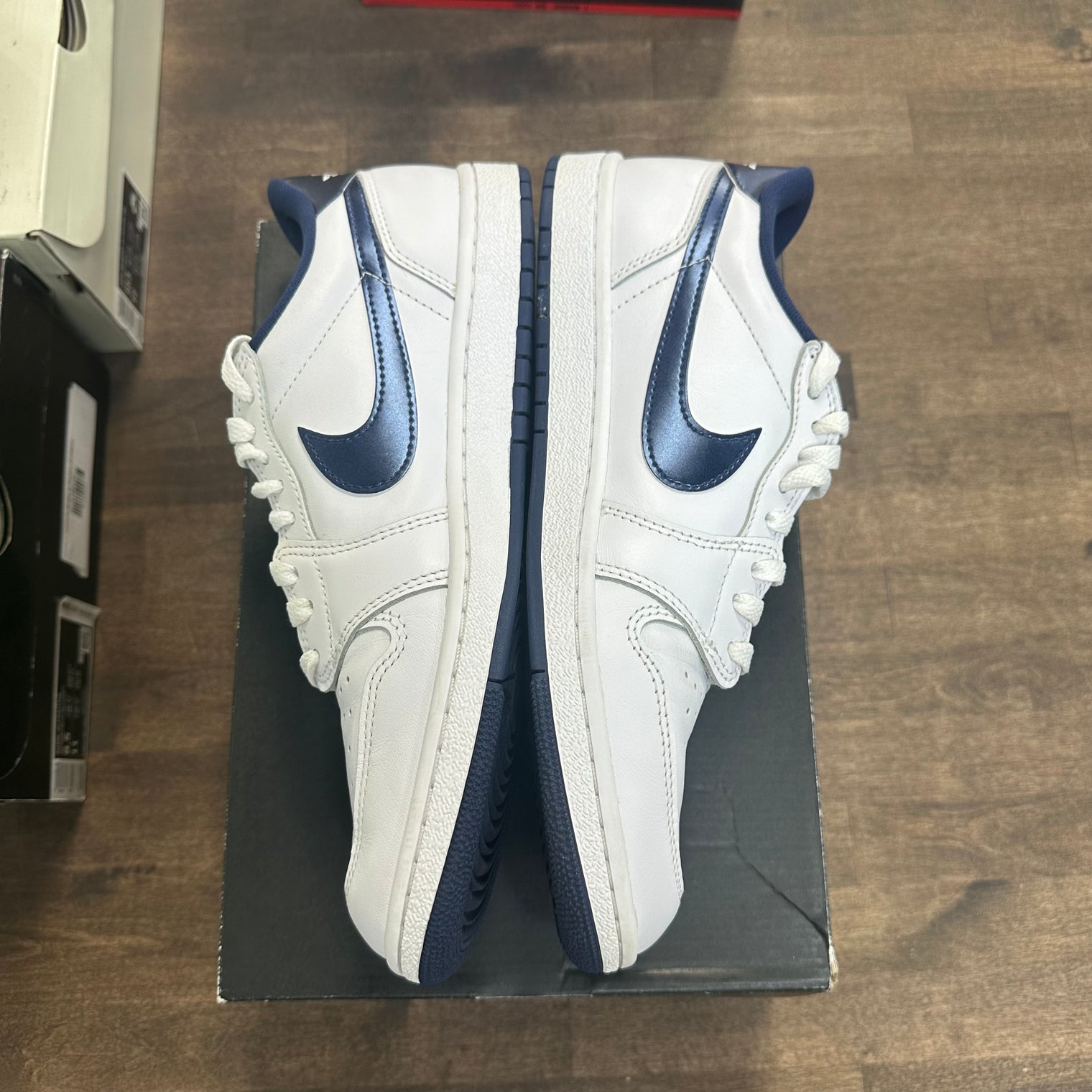 Metallic Blue Jordan 1 Low OG '85 (Used, Replacement Box)