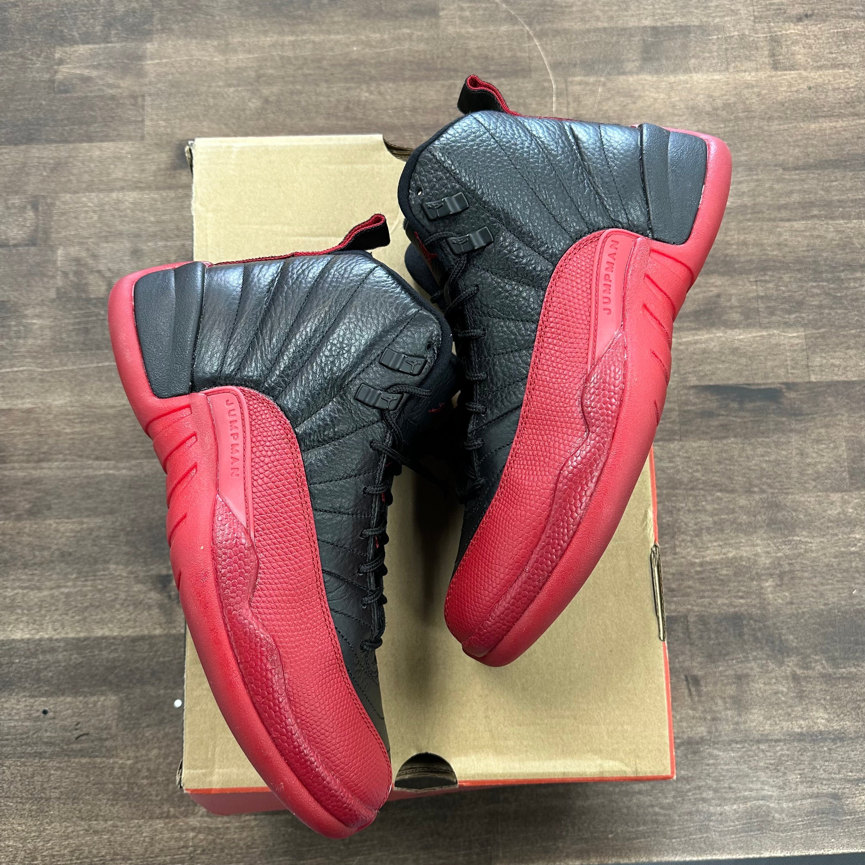 Jordan 12 Retro Flu Game (2016) (US 8) (USED) Size 8 (Pre-Owned) - Image 1