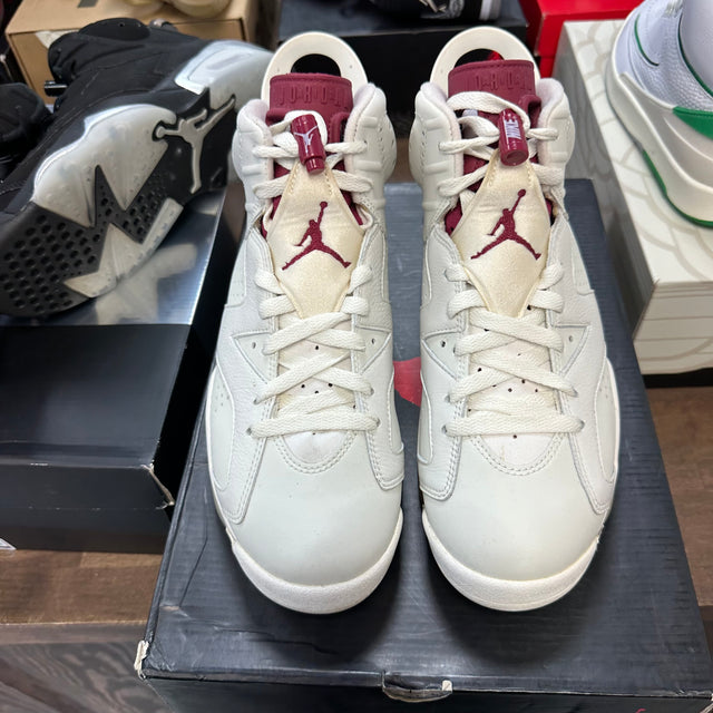 Maroon Jordan 6 (USED)