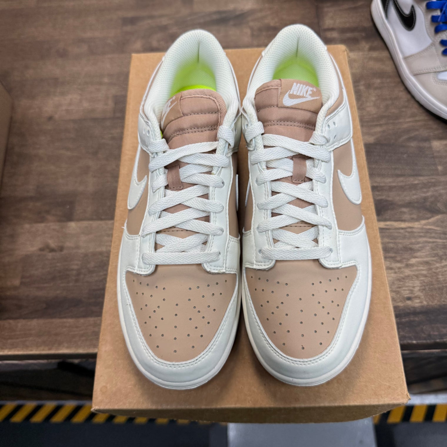 Next Nature Beige Dunk Low (USED, No Box)
