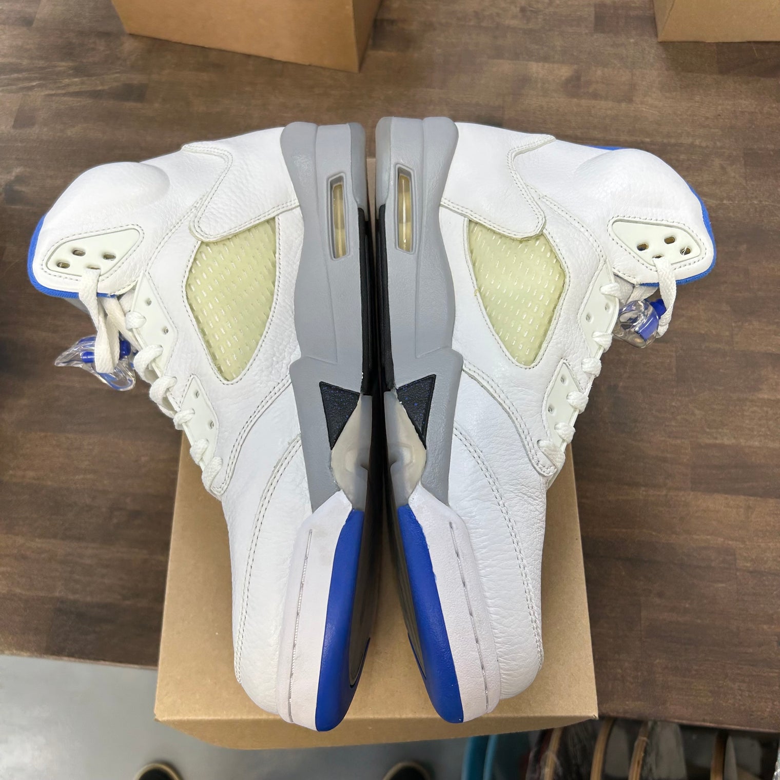 White Stealth 2.0 Jordan 5 Retro (2021) (Used, No Box)