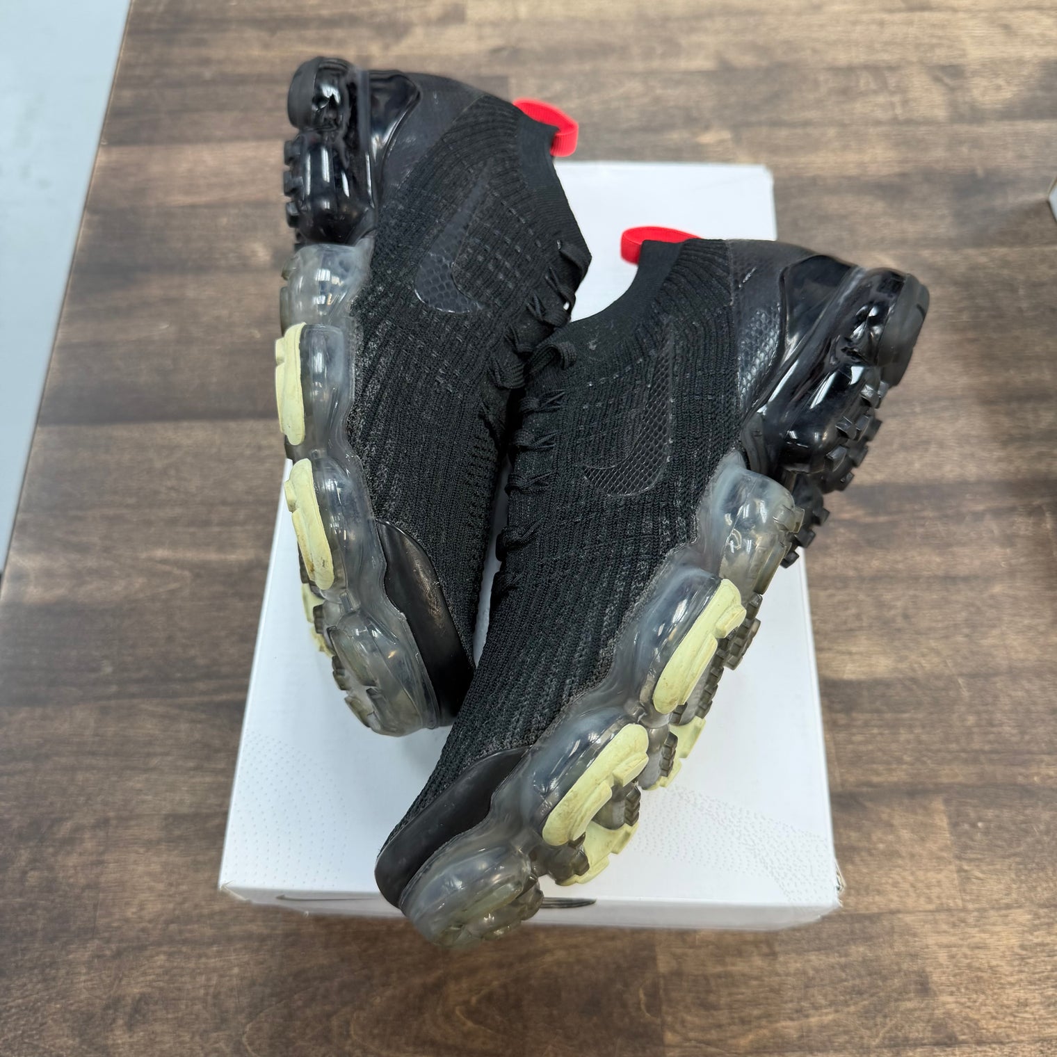 Black Snakeskin Nike Air VaporMax Flyknit 3 (USED)