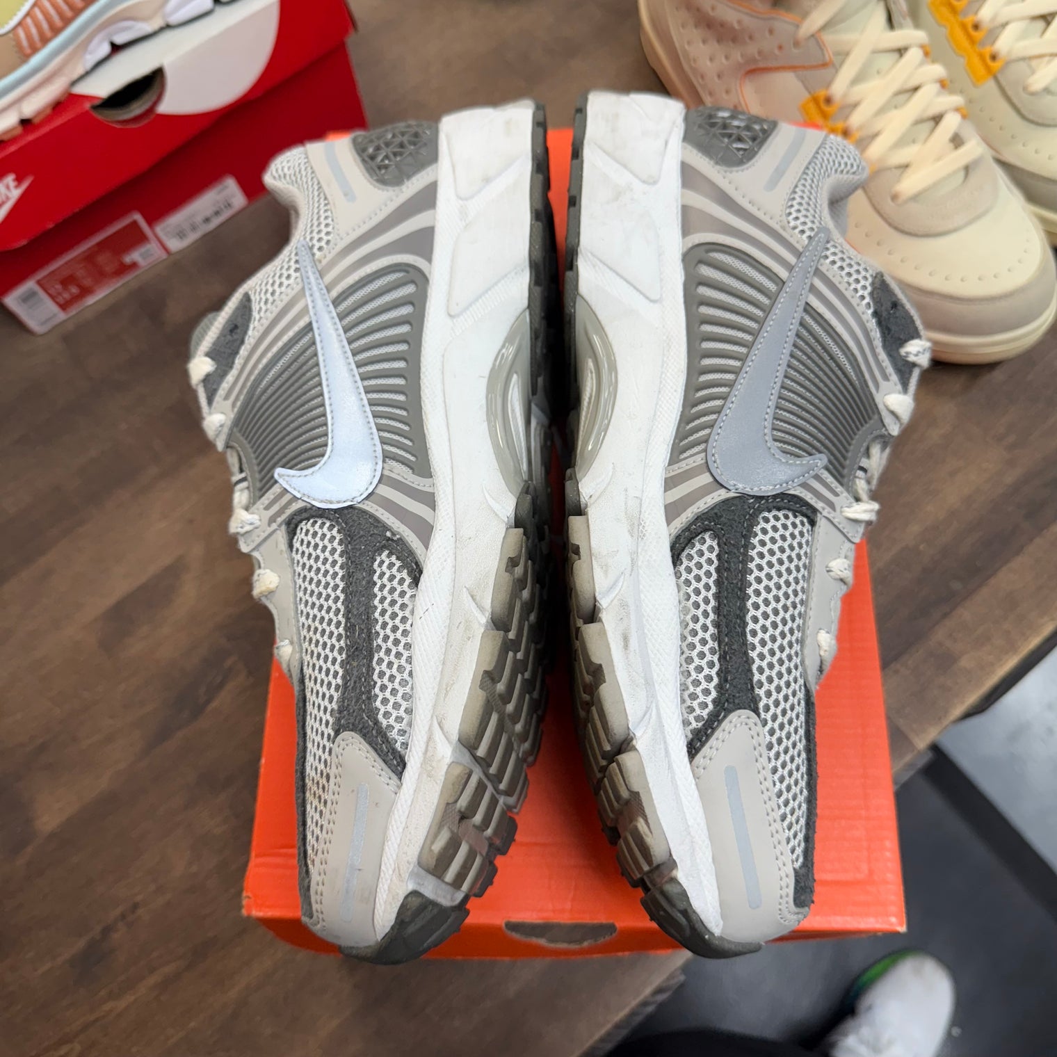 Iron Ore Flat Pewter Nike Vomero 5 (USED, Replacement Box)