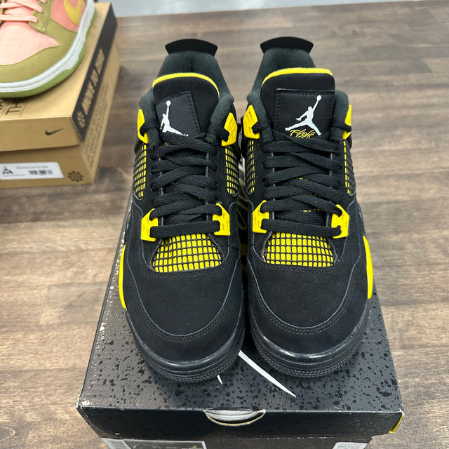 (GS) Yellow Thunder Jordan 4 (Lightly Worn)